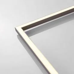 LAMPENWELT LED Plafonnier à Intensité Variable 'Duetto' En Métal Pour Salon & Salle à Manger - Nickel Mat -LAMPENWELT Soldes Boutique 13706768 4