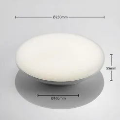 LAMPENWELT LED Plafonnier 'Azra' - Blanc (RAL 9016) 6 LAMPENWELT LED Plafonnier 'Azra' - Blanc (RAL 9016) -LAMPENWELT Soldes Boutique 13736820 3