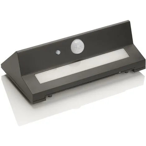 LAMPENWELT LED Applique Murale Solaire 'Kristiana' - Gris Foncé 1 LAMPENWELT LED Applique Murale Solaire 'Kristiana' - Gris Foncé