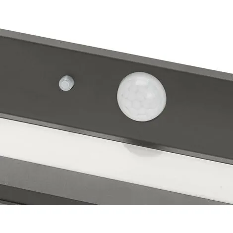 LAMPENWELT LED Applique Murale Solaire 'Kristiana' - Gris Foncé 4 LAMPENWELT LED Applique Murale Solaire 'Kristiana' - Gris Foncé – Image 4