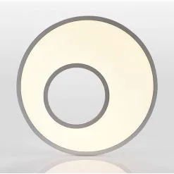 LAMPENWELT LED Plafonnier à Intensité Variable 'Durun' Pour Cuisine - Blanc, Argenté -LAMPENWELT Soldes Boutique 14902022 4