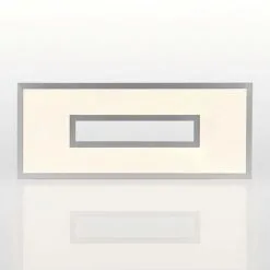 LAMPENWELT LED Plafonnier à Intensité Variable 'Durun' Pour Cuisine - Blanc, Argenté -LAMPENWELT Soldes Boutique 14902030 4