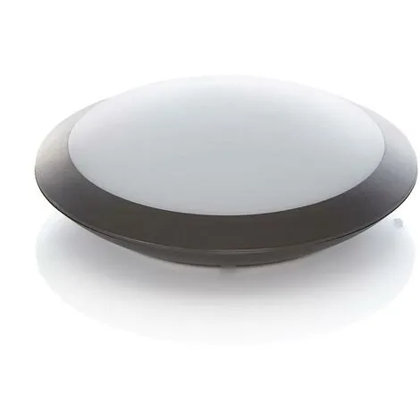 LAMPENWELT LED Plafonnier Extérieur 'Naira' - Gris Foncé (RAL 7024), Blanc 3 LAMPENWELT LED Plafonnier Extérieur 'Naira' - Gris Foncé (RAL 7024), Blanc – Image 3