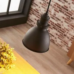 LAMPENWELT Suspension à Intensité Variable 'Jasminka' En Métal Pour Cuisine - Noir, Doré -LAMPENWELT Soldes Boutique 17077334 4