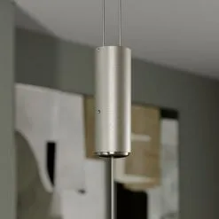 LAMPENWELT LED Suspension à Intensité Variable 'Tolu' En Aluminium Pour Salon & Salle à Manger - Nickel Mat Brossé, Chromé -LAMPENWELT Soldes Boutique 2760444 4