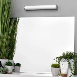 LAMPENWELT LED Applique Murale 'Philippa' En Métal Pour Salle De Bain - Chrome, Blanc -LAMPENWELT Soldes Boutique 3097808 3