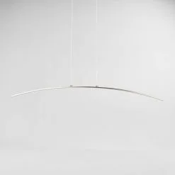 LAMPENWELT LED Suspension 'Iven' En Métal Pour Salon & Salle à Manger - Nickel Satiné, Gris Argenté, Blanc Satiné -LAMPENWELT Soldes Boutique 3097833 3