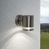 LAMPENWELT LED Applique Murale Solaire 'Salma' En Inox - Inox 8 LAMPENWELT LED Applique Murale Solaire 'Salma' En Inox - Inox -LAMPENWELT Soldes Boutique 3097865 1
