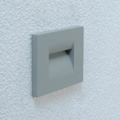 LAMPENWELT LED Applique Extérieure 'Nevin' En Aluminium - Gris Argenté -LAMPENWELT Soldes Boutique 3098358 3