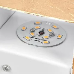 LAMPENWELT LED Applique Murale 'Quentin' En Métal Pour Couloir - Doré -LAMPENWELT Soldes Boutique 3313709 4