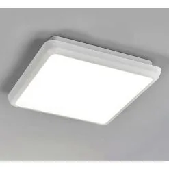 LAMPENWELT LED Plafonnier 'Augustin' Pour Salle De Bain - Blanc -LAMPENWELT Soldes Boutique 3376056 4