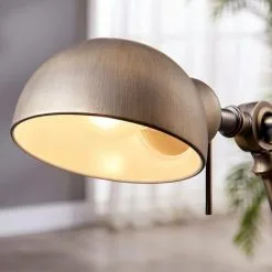 LAMPENWELT Lampe à Poser 'Ellisen' En Métal Pour Salon & Salle à Manger - Bronze 7 LAMPENWELT Lampe à Poser 'Ellisen' En Métal Pour Salon & Salle à Manger - Bronze -LAMPENWELT Soldes Boutique 3938610 4