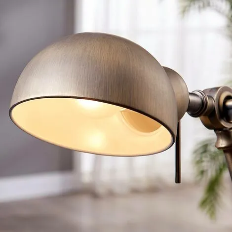 LAMPENWELT Lampe à Poser 'Ellisen' En Métal Pour Salon & Salle à Manger - Bronze 4 LAMPENWELT Lampe à Poser 'Ellisen' En Métal Pour Salon & Salle à Manger - Bronze – Image 4