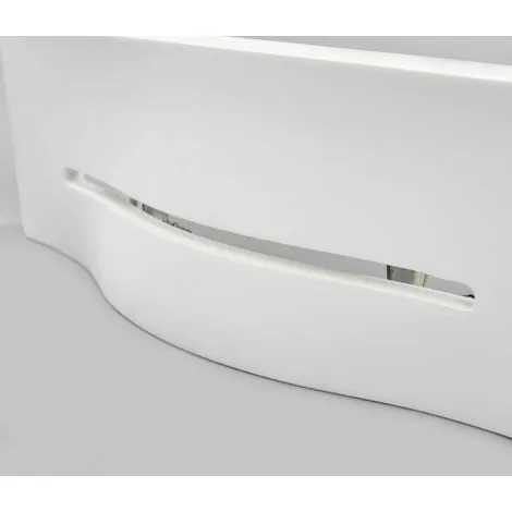 LAMPENWELT Applique Murale à Intensité Variable 'Lilia' En Plâtre Pour Couloir - Blanc 4 LAMPENWELT Applique Murale à Intensité Variable 'Lilia' En Plâtre Pour Couloir - Blanc – Image 4