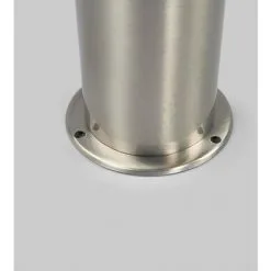 LAMPENWELT LED Borne Eclairage Exterieur 'Belen' - Inox, Transparent -LAMPENWELT Soldes Boutique 3938720 4