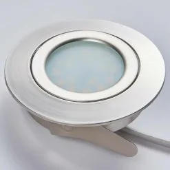 LAMPENWELT LED Spot Encastrable 'Andrej' Pour Salon & Salle à Manger - Nickel Mat, Transparent 7 LAMPENWELT LED Spot Encastrable 'Andrej' Pour Salon & Salle à Manger - Nickel Mat, Transparent -LAMPENWELT Soldes Boutique 5447399 4