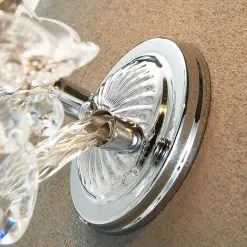 LAMPENWELT Applique Murale à Intensité Variable 'Merida' Pour Salon & Salle à Manger - Transparent, Chromé -LAMPENWELT Soldes Boutique 5447470 4