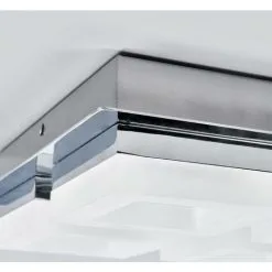 LAMPENWELT LED Plafonnier Salle De Bain 'Marija' Pour Salle De Bain - Blanc Satiné, Chromé -LAMPENWELT Soldes Boutique 5447717 3