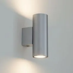 LAMPENWELT LED Applique Murale 'Kabir' En Métal Pour Salon & Salle à Manger - Argenté Brossé -LAMPENWELT Soldes Boutique 5447924 4