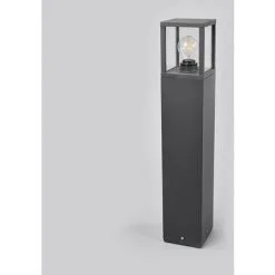 LAMPENWELT Luminaire Extérieur 'Klemens' En Aluminium - Gris Graphite, Transparent -LAMPENWELT Soldes Boutique 7645684 3