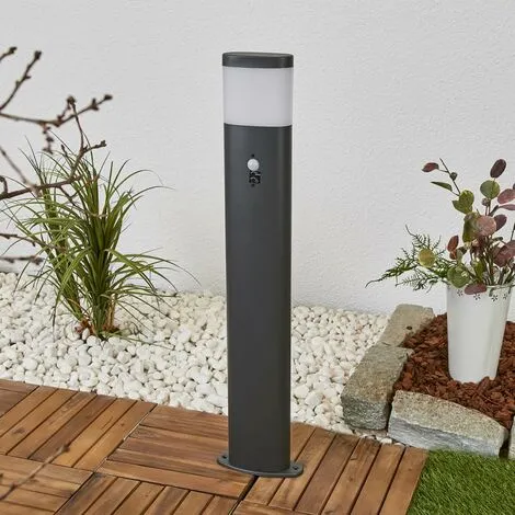 LAMPENWELT LED Eclairage Exterieur Avec Detecteur De Mouvement 'Marius' En Inox - Gris Foncé, Blanc 2 LAMPENWELT LED Eclairage Exterieur Avec Detecteur De Mouvement 'Marius' En Inox - Gris Foncé, Blanc – Image 2