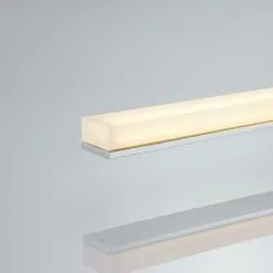 LAMPENWELT LED Plafonnier Salle De Bain à Intensité Variable 'Levke' En Métal Pour Salle De Bain - Blanc, Chromé 7 LAMPENWELT LED Plafonnier Salle De Bain à Intensité Variable 'Levke' En Métal Pour Salle De Bain - Blanc, Chromé -LAMPENWELT Soldes Boutique 8028368 4