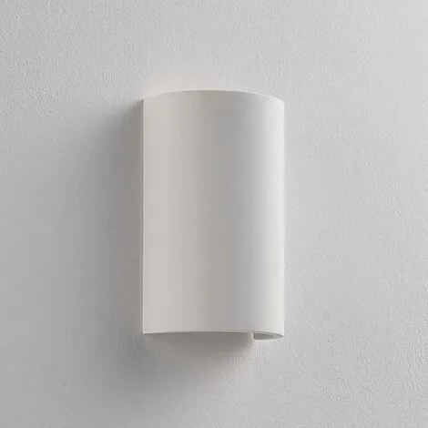 LAMPENWELT Applique Murale à Intensité Variable 'Colja' En Plâtre Pour Salon & Salle à Manger - Blanc 4 LAMPENWELT Applique Murale à Intensité Variable 'Colja' En Plâtre Pour Salon & Salle à Manger - Blanc – Image 4