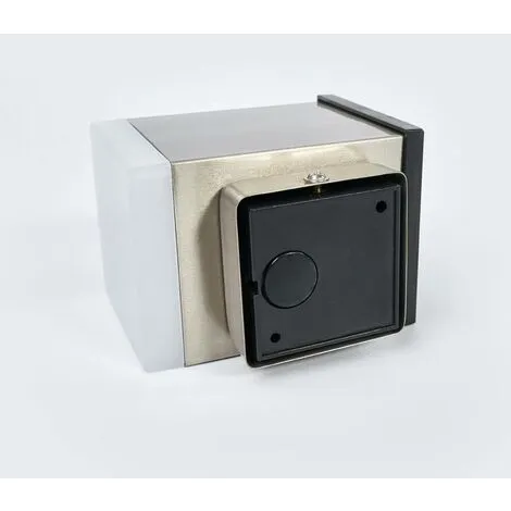 LAMPENWELT LED Applique Murale Solaire 'Tyson' En Inox - Inox, Satiné 4 LAMPENWELT LED Applique Murale Solaire 'Tyson' En Inox - Inox, Satiné – Image 4