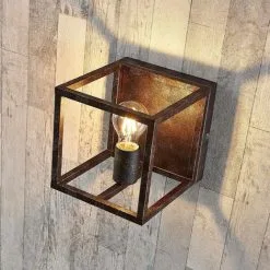 LAMPENWELT Plafonnier à Intensité Variable 'Emin' En Métal Pour Salon & Salle à Manger - Rouille Antique 7 LAMPENWELT Plafonnier à Intensité Variable 'Emin' En Métal Pour Salon & Salle à Manger - Rouille Antique -LAMPENWELT Soldes Boutique 8400806 4