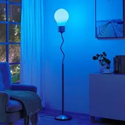 LAMPENWELT LED à Intensité Variable 'Mena' En Verre Pour Salon & Salle à Manger - Blanc Opale, Nickel Satiné -LAMPENWELT Soldes Boutique 8749007 3