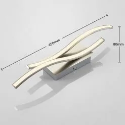 LAMPENWELT LED Applique Murale 'Safia' En Aluminium Pour Salon & Salle à Manger - Nickel Mat, Blanc 6 LAMPENWELT LED Applique Murale 'Safia' En Aluminium Pour Salon & Salle à Manger - Nickel Mat, Blanc -LAMPENWELT Soldes Boutique 9145501 3