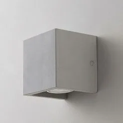 LAMPENWELT Applique Murale En Béton à Intensité Variable 'Gerda' Pour Couloir - Gris Béton -LAMPENWELT Soldes Boutique 9149811 3